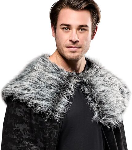 Rubies Faux Fur Trimmed Cape for Adults, Men's One Size in Saudi Arabia