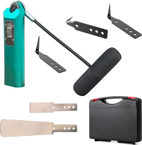 Windshield Removal Tools,Universal Car Windscreen Quick Release Cold Knife Windshield and car Window Glass Urethane Scraper Tool Set（Green） in Kuwait