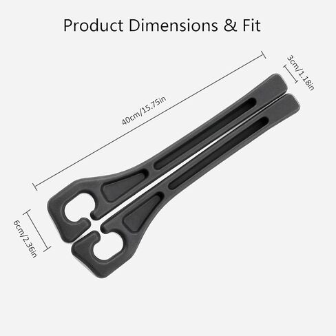 Car Seat Gap Filler, 2 Pack Universal Seat Gap Filler Strip with Seatbelt Slot, Anti-Drop Pad & Car Organizer for The Gap Between Seat and Console, Stop Items from Falling - Black in Saudi Arabia