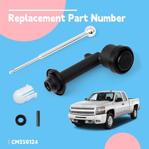 CM350124 Clutch Master Cylinder Replacement for Chevrolet Silverado for GMC Sierra 1500 1999-2013 for 1500HD 2001 2500 1999-2004 2500HD 2001-2005 3500 3500HD Pickup Truck Part in Saudi Arabia