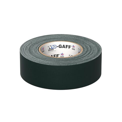ProTapes Pro Gaff Premium Matte Cloth Gaffer's Tape With Rubber Adhesive, 11 mils Thick, 55 yds Length, 2" Width, Green (Pack of 1) in Kuwait