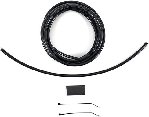 مجموعة خرطوم تنفيس المكربن ​​العالمي 4 مم معرف تجاوز 10 أقدام تناسب Keihin Mikuni Carb Mx ATV Max-Motorsports (أسود) مختلف UNI10 in Kuwait