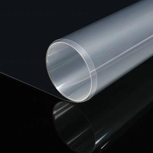 ملصق حماية زجاجي شفاف للنوافذ مقاس 0.1 مم مضاد للكسر ومضاد للكسر، ملصق حماية زجاجي آمن للمنزل والمكتب، 17.7 بوصة × 8.2 قدم in Kuwait