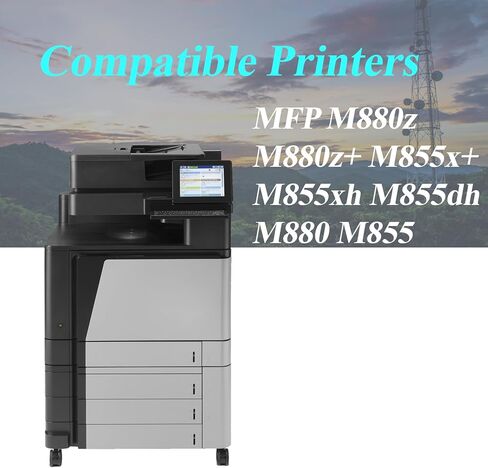 وحدة طبل 828A متوافقة مع وحدات طبل 828A CF358A عالية السعة بديلة لطابعات HP Color Laserjet Enterprise Flow MFP M880z M880z+ M855x+ M855xh M855dh M880 M855 4P(BK/C/M/Y) in Kuwait