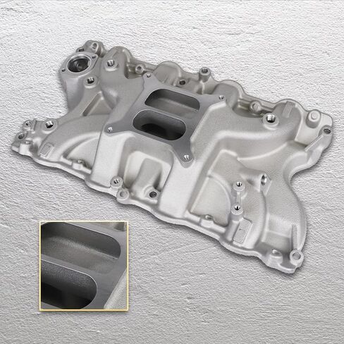 2166 ألومنيوم مزدوج المستوى BBF RPM مشعب السحب متوافق مع Ford Big Block 1968-1987 429 460 V8 1,500-6,500 in Saudi Arabia