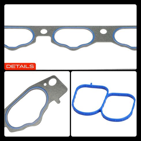A-Premium Lower and Upper Engine Intake Manifold Gasket Set Compatible with Kia Sedona 2011 2012 in Kuwait