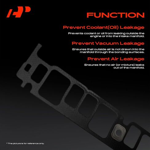 A-Premium Lower Engine Intake Manifold Gasket Set Compatible with Jeep Cherokee, Comanche & Chevrolet Camaro & Isuzu Pickup & GMC S15 & Oldsmobile Cutlass Ciera & Pontiac 6000 & Buick Century in Kuwait