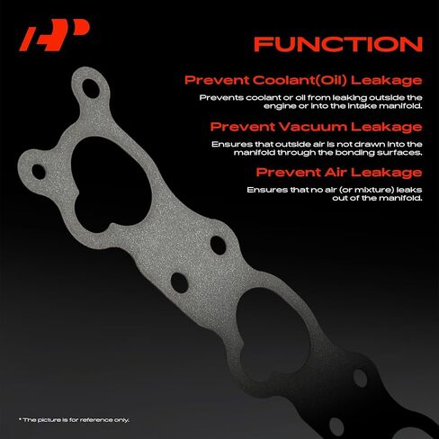 A-Premium Lower Engine Intake Manifold Gasket Compatible with Plymouth Breeze 1996, Neon 1995-1996 & Dodge Neon/Stratus 1995-1996, 2.0L in Kuwait