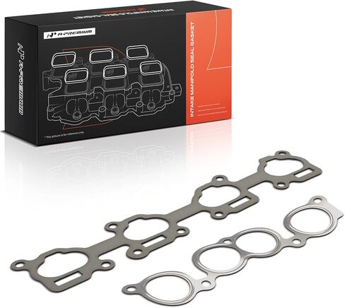 مجموعة A-Premium مكونة من قطعتين من حشية مشعب سحب المحرك السفلي والعلوي المتوافقة مع Mazda B2600 1989-1993، MPV 1989-1994، 2.6L in Kuwait