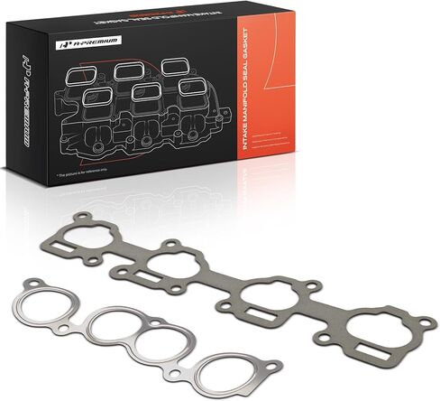 مجموعة A-Premium مكونة من قطعتين من حشية مشعب سحب المحرك السفلي والعلوي المتوافقة مع Mazda B2600 1989-1993، MPV 1989-1994، 2.6L in Kuwait