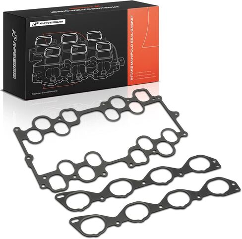 A-Premium Lower and Upper Engine Intake Manifold Gasket Set Compatible with Infiniti FX45 2003-2005, M45 2003-2004, Q45 2002-2006, 4.5L in Kuwait