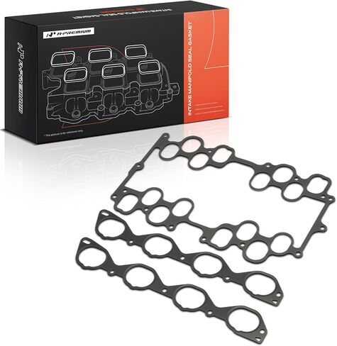 A-Premium Lower and Upper Engine Intake Manifold Gasket Set Compatible with Infiniti FX45 2003-2005, M45 2003-2004, Q45 2002-2006, 4.5L in Kuwait
