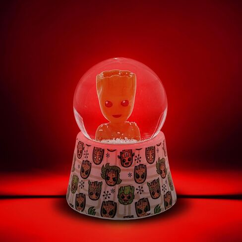 Marvel Studios Guardians of The Galaxy Groot 3-Inch Mini Light-Up Snow Globe in Saudi Arabia