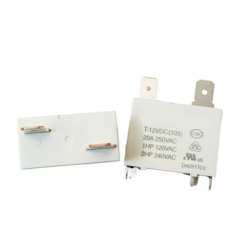 JQX-HF102F-T-12VDC 20A مرحل سخان المياه (HF102F T 12VDC[أبيض]) in Kuwait