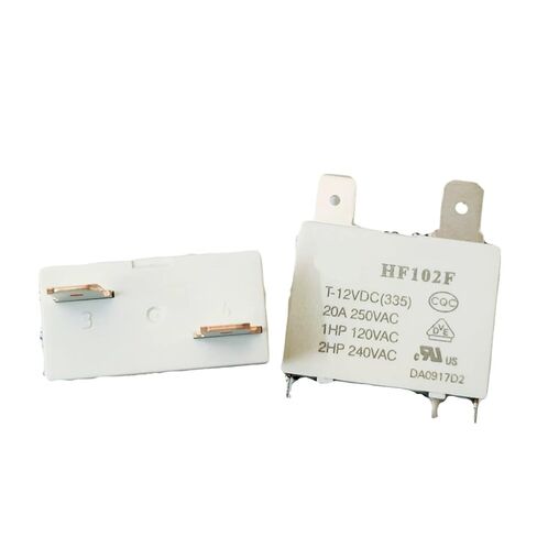 JQX-HF102F-T-12VDC 20A مرحل سخان المياه (HF102F T 12VDC[أبيض]) in Kuwait