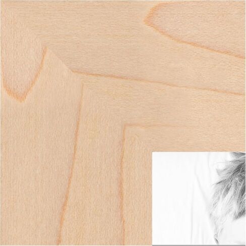 إطار صورة بني ArtToFrames مقاس 30 × 40 بوصة، إطار الملصق الخشبي المخصص مقاس 1.25 بوصة من خشب القيقب الصلب، من أجل الفن أو الصور الخاصة بك، 2WOM83626-410-30x40 in Saudi Arabia