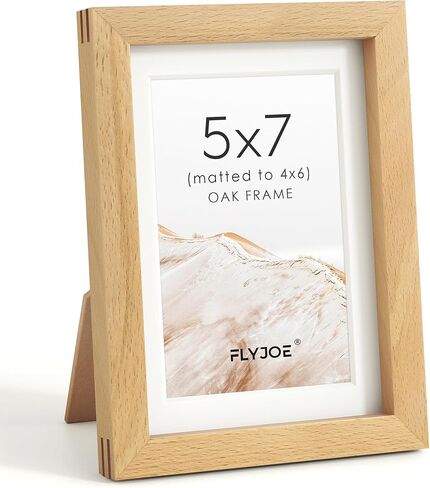 24x30 Poster Frame, USA-Sourced Natural Walnut Wood Picture Collage Frame with HD Tempered Glass, 24 x 30 Wooden Photo Frame Matted to 18x24, Vertical & Horizontal Wall Hanging Display in Kuwait