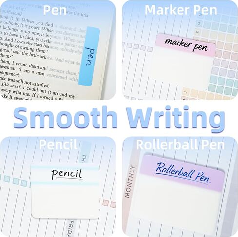 ملاحظات لاصقة، علامات تبويب مؤشرة لاصقة، 1200 قطعة، 24 مجموعة، مجلد مقسم ملون، تعليقات توضيحية رفيعة لتنظيم الملاحظات اللاصقة، علامات تبويب التوقيع in Kuwait