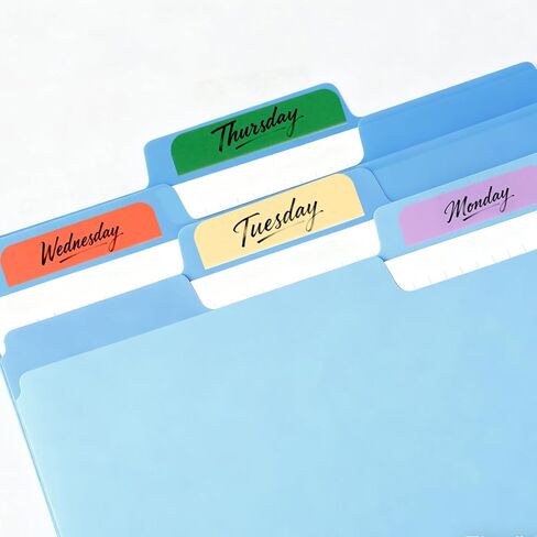 ملاحظات لاصقة، علامات تبويب مؤشرة لاصقة، 1200 قطعة، 24 مجموعة، مجلد مقسم ملون، تعليقات توضيحية رفيعة لتنظيم الملاحظات اللاصقة، علامات تبويب التوقيع in Kuwait