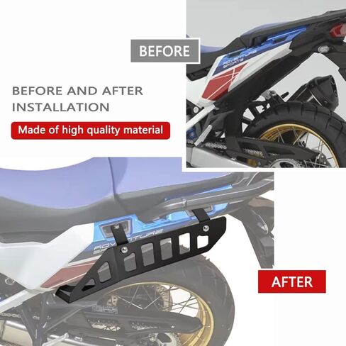 ل CRF 1100L أفريقيا التوأم 2024-2025 دراجة نارية السرج دعم بار جبل قوس الجانب الأمتعة رفوف السلة رفوف in Kuwait