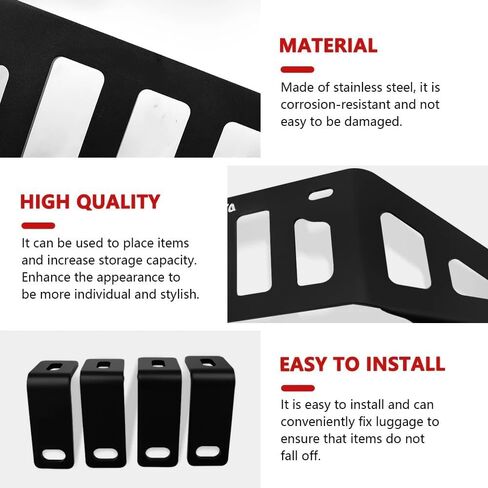 ل CRF 1100L أفريقيا التوأم 2024-2025 دراجة نارية السرج دعم بار جبل قوس الجانب الأمتعة رفوف السلة رفوف in Kuwait