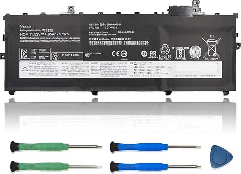 01AV421 T470 T480 Laptop Battery Replacement for Lenovo ThinkPad A475 A485 TP25 Series Notebook SB10K97578 01AV419 01AV420 01AV489 SB10K97576 SB10K97577 11.46V 24Wh 2095mAh 3-Cell in Kuwait