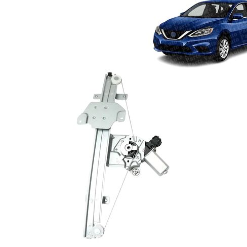 -‎ Front Power Window Regulator Driver Side Compatible with Nissan Sentra 2013-2019 | Direct Replacement | 807219AM0A | NI1350158 in Saudi Arabia