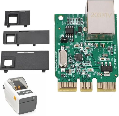 P1080383-442 Upgrade Ethernet Module Kit Fit for Zebra ZD410 ZD420 Barcode Printer Card Wired Built-in Network Card PCBA Board in Saudi Arabia