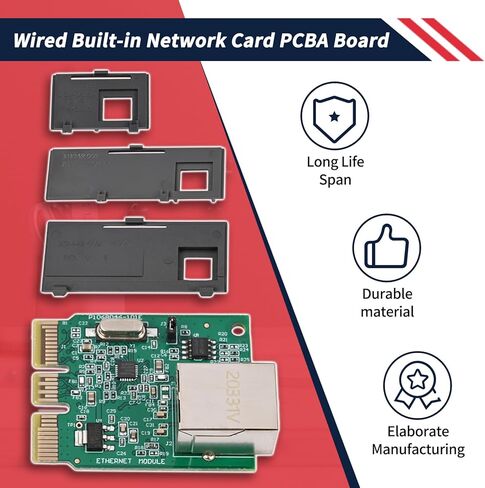 P1080383-442 Upgrade Ethernet Module Kit Fit for Zebra ZD410 ZD420 Barcode Printer Card Wired Built-in Network Card PCBA Board in Saudi Arabia