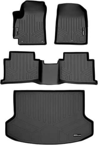 SMARTLINER All Weather Protection Custom Fit Black Cargo Liner Compatible with 2024 Kia Seltos with Cargo Area in Upper Position Without Subwoofer (No SX Turbo Models) in Saudi Arabia