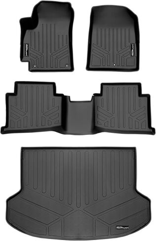SMARTLINER All Weather Protection Custom Fit Black Cargo Liner Compatible with 2024 Kia Seltos with Cargo Area in Upper Position Without Subwoofer (No SX Turbo Models) in Saudi Arabia