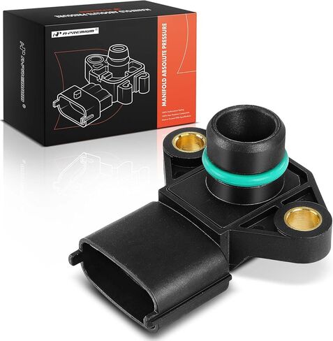 A-Premium Manifold Pressure (MAP) Sensor [3 Pins] Compatible with Hyundai Genesis Coupe 2010 2011 2012, 2.0L, Replace# 3920027000 in Kuwait