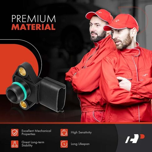 A-Premium Manifold Pressure (MAP) Sensor [3 Pins] Compatible with Hyundai Genesis Coupe 2010 2011 2012, 2.0L, Replace# 3920027000 in Kuwait