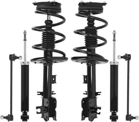 maXpeedingrods 6Pcs Front Struts & Rear Shocks Absorbers for Nissan Pathfinder 2013-2020 Infiniti QX60 2014-2020 Infiniti JX35 2013, Complete Struts with Coil Spring Sway Bars Links Suspension Kit in Saudi Arabia