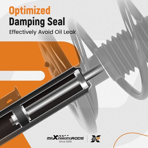 maXpeedingrods 6Pcs Front Struts & Rear Shocks Absorbers for Nissan Pathfinder 2013-2020 Infiniti QX60 2014-2020 Infiniti JX35 2013, Complete Struts with Coil Spring Sway Bars Links Suspension Kit in Saudi Arabia