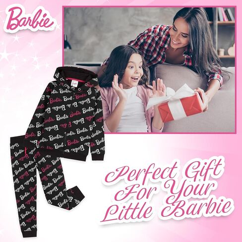 Barbie Girls Tracksuits, Zip Up Hoodie and Tracksuit Bottoms Sets for Girls in Saudi Arabia