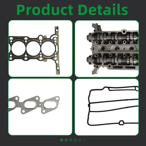 Engine Cylinder Head Assembly Head Gasket Set with Head Bolt Kit fit for Chevrolet Trax/Sonic/Cruze/Cruze Limited 2011-2016, fit for Buick Encore 2013-2016 1.4L in Saudi Arabia