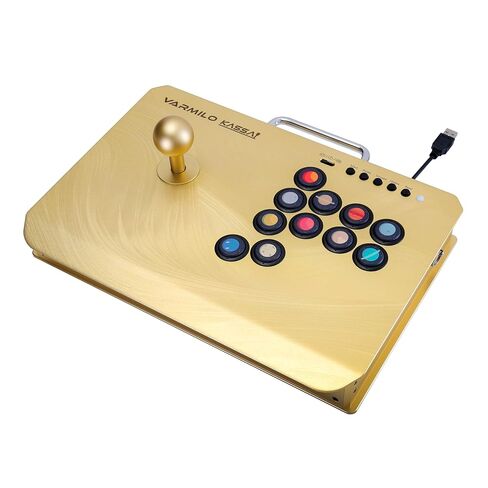 عصا القتال Varmilo Kassai Pro Arcade، وحدة تحكم سريعة، فئة البطولة لألعاب القتال (Sea Melody)، متوافقة مع أجهزة الكمبيوتر/PS4/PS5/Switch1/Switch2 in Kuwait