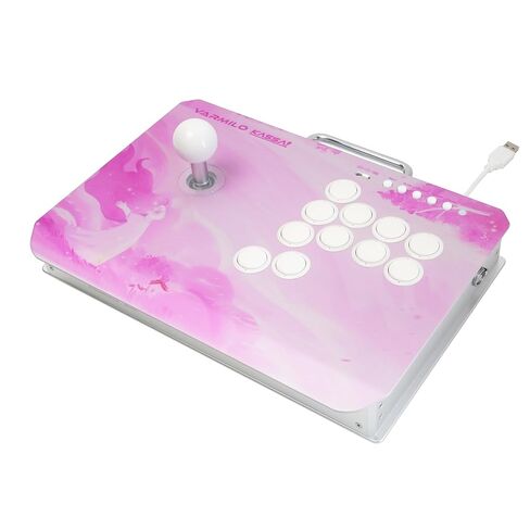 عصا القتال Varmilo Kassai Pro Arcade، وحدة تحكم سريعة، فئة البطولة لألعاب القتال (Sea Melody)، متوافقة مع أجهزة الكمبيوتر/PS4/PS5/Switch1/Switch2 in Kuwait