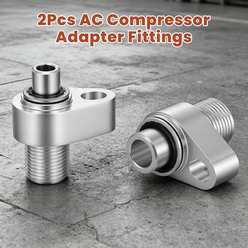 تتميز تركيبات محول ضاغط التيار المتردد LS بتفريغ 8AN قياسي ومنافذ شفط 10AN 451‑1105 بديلة للضواغط 10S17F 10S20F in Kuwait