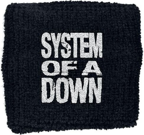 System Of A Down Logo Unisex Sweatband Black Band Merch, Bands in Saudi Arabia