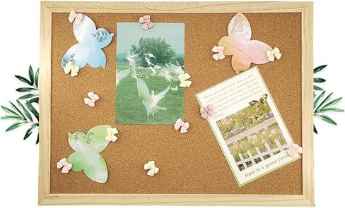 دبابيس دفع على شكل فيونكة وردية - مسامير إبهام لألواح الفلين، دبابيس دفع تزيينية للوحة الإعلانات، مسامير إبهام لتنظيم المكتب أو ديكور المنزل (30 قطعة) in Kuwait