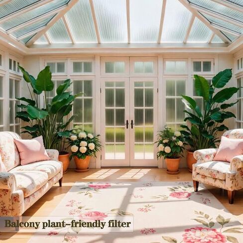 فرحان ريد ريد زجاج الخصوصية فيلم متجمد نافذة التشبث نافذة الخصوصية فيلم 3D ديكور الأشعة فوق البنفسجية حجب التحكم في الحرارة ثابت التشبث الفينيل لا الغراء غطاء قابل للإزالة للحمام غرفة المعيشة مكتب، 17.5''x78.7 in Kuwait