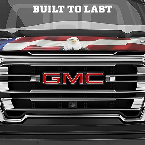 واقي غطاء محرك السيارة بطانات هاسكي مع العلم الأمريكي | يناسب 2007-2013 تويوتا تندرا؛ 2008-2022 سيكويا، رفيع المستوى/درع الحشرات - قطعة واحدة، متعدد الألوان - الولايات المتحدة الأمريكية | 2818544 in Kuwait