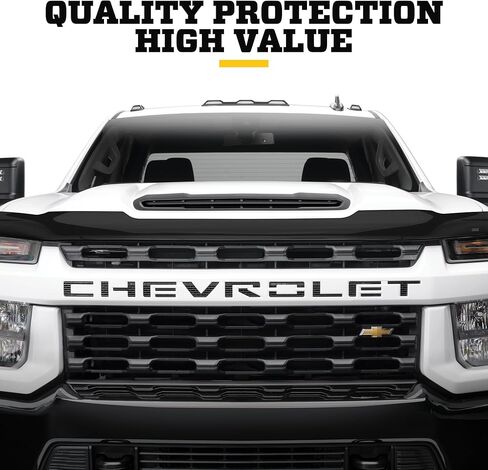 Husky Liners Hood Protector | Fits 2002-2007 Jeep Liberty, Excludes Renegade, High Profile/Bug Shield - 1 pc., Smoke | 2814726 in Saudi Arabia