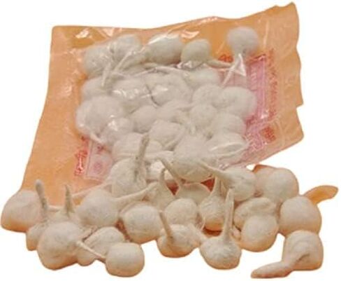 فتائل قطنية بيضاء مصنوعة يدويًا/باتي لمصباح الزيت فتائل قطن بوجا التقليدية ديا (عبوة من 75 قطعة) (فتائل مستديرة) in Kuwait