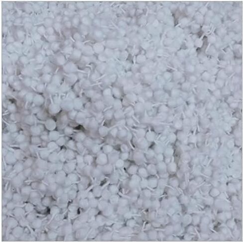 فتائل قطنية بيضاء مصنوعة يدويًا/باتي لمصباح الزيت فتائل قطن بوجا التقليدية ديا (عبوة من 75 قطعة) (فتائل مستديرة) in Kuwait