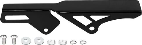 Black Rear Chain Guard Cover for 2018-2026 Harley Softail Street Bob, FXDR 114, Fat Bob, Low Rider, Low Rider S, Low Rider ST, Softail Standard, Breakout, M8 Engine Parts in Kuwait