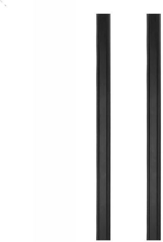 2pcs Car Universal Side Window Wiper Removes Water Mist and Rainwater from The Window Glass with Double Scraping Rubber Strips in Saudi Arabia