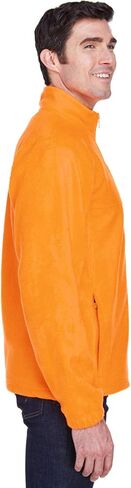 Harriton Men's 8 oz. Full-Zip Fleece L SAFETY ORANGE in Saudi Arabia